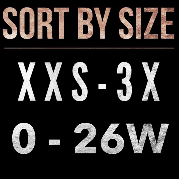 Size Inclusivity 🖤 - Picture 1 of 1